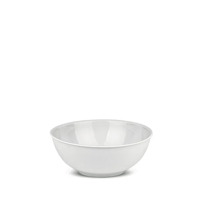 Alessi — PlateBowlCup AJM28/3821 | Insalatiera in porcellana bianca Ja — design italiano Alessi