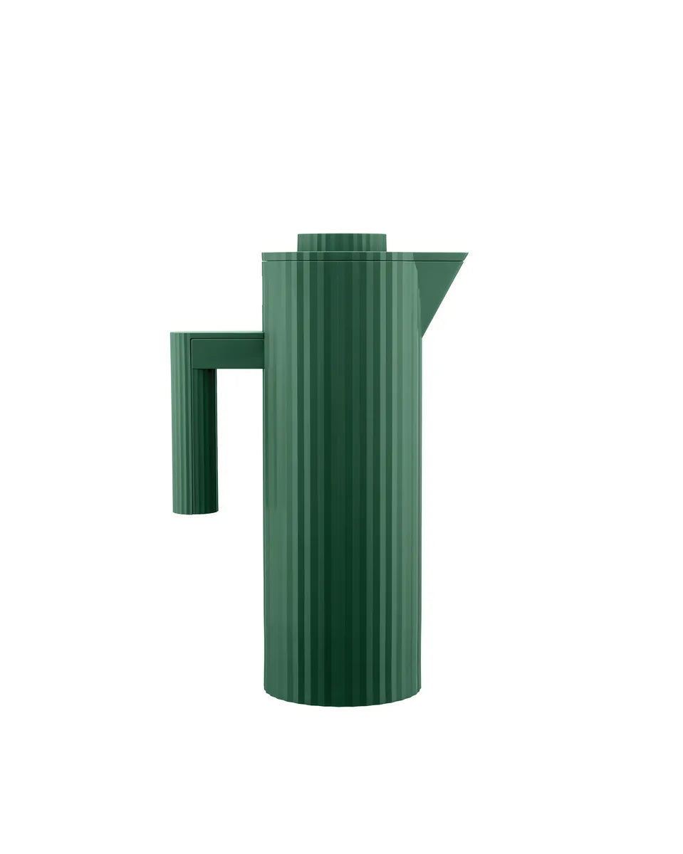 Alessi — Plissé MDL12 GR | Caraffa termoisolante verde De Lucchi — design italiano Alessi