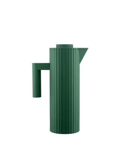 Alessi — Plissé MDL12 GR | Caraffa termoisolante verde De Lucchi — design italiano Alessi