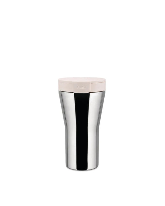 Alessi — Caffa GIA24 W | Travel mug termico bianco Iacchetti — design italiano Alessi