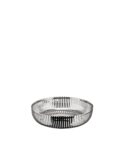 Alessi — PCH02/20 | Cestino tondo in acciaio inox Charpin — design italiano Alessi