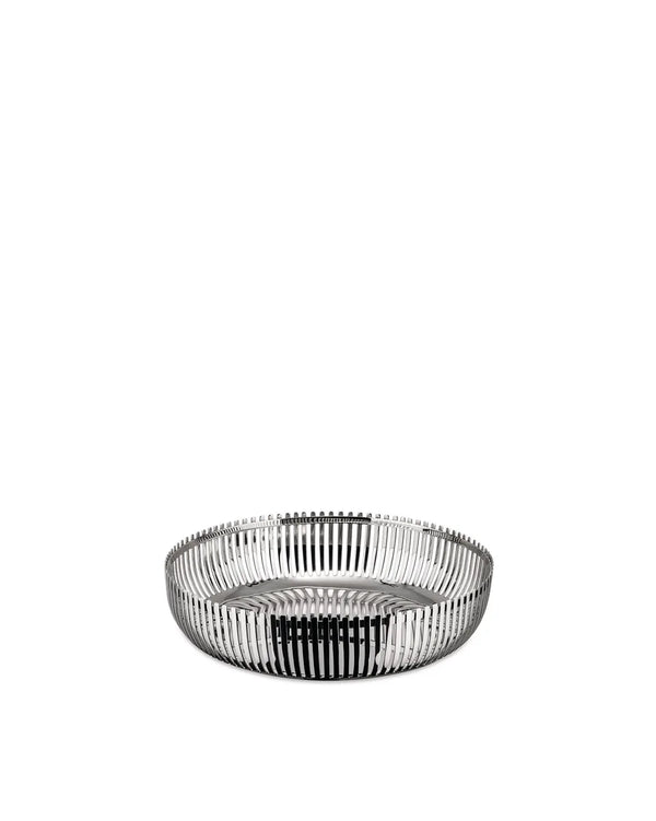 Alessi — PCH02/20 | Cestino tondo in acciaio inox Charpin — Alessi