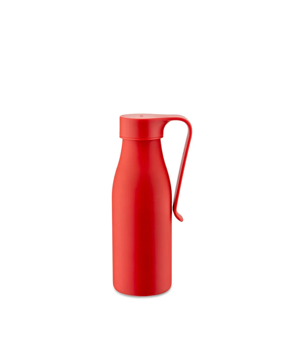 Alessi — Away AST01 R | Bottiglia termica in acciaio rosso — design italiano Alessi