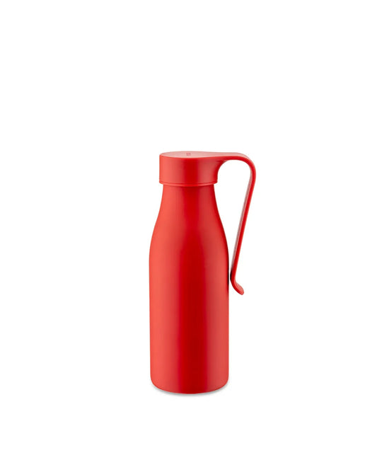 Alessi — Away AST01 R | Bottiglia termica in acciaio rosso — design italiano Alessi