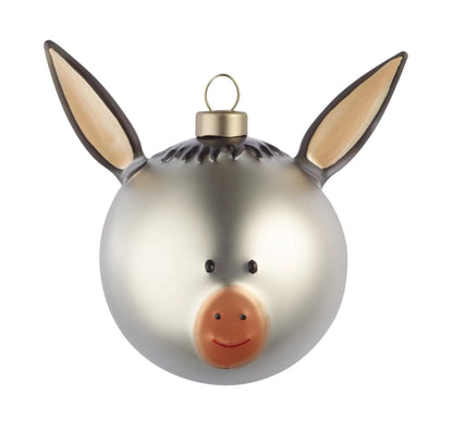 Alessi — AMJ13 5 | Asinello, sfera natalizia in vetro soffiato — design italiano Alessi