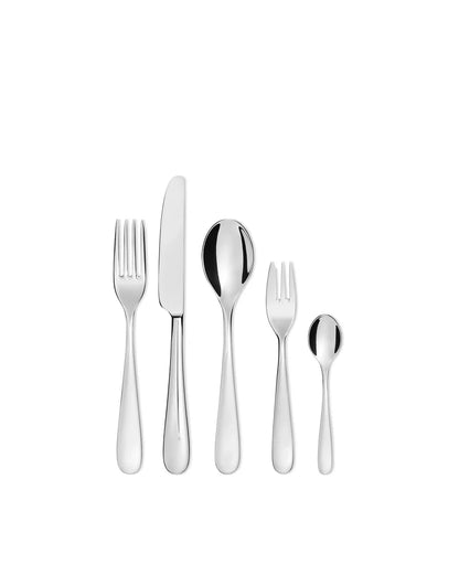 Alessi — Nuovo Milano 5180S30 | Servizio 30 pz Sottsass in Acciaio 18/ — design italiano Alessi