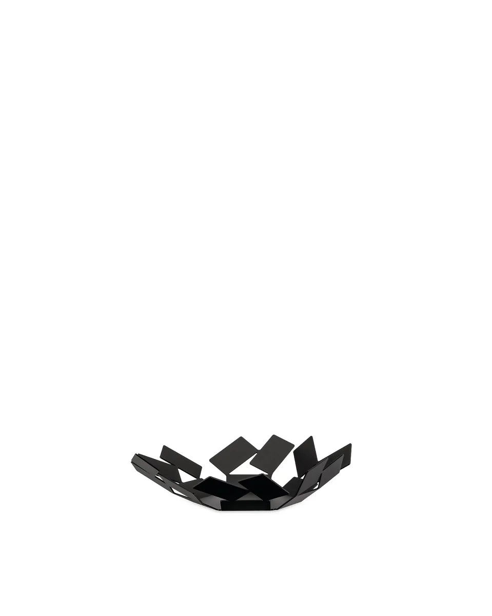 Alessi — MT01 B | La Stanza dello Scirocco, cestino nero — design italiano Alessi