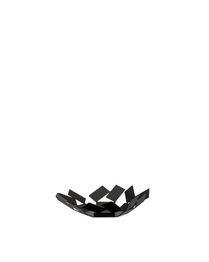 Alessi — MT01 B | La Stanza dello Scirocco, cestino nero — design italiano Alessi