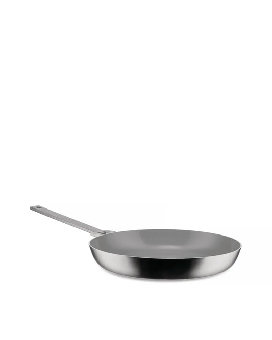 Alessi — Convivio DC110/28 | Padella in trilamina 28 cm Chipperfield — design italiano Alessi