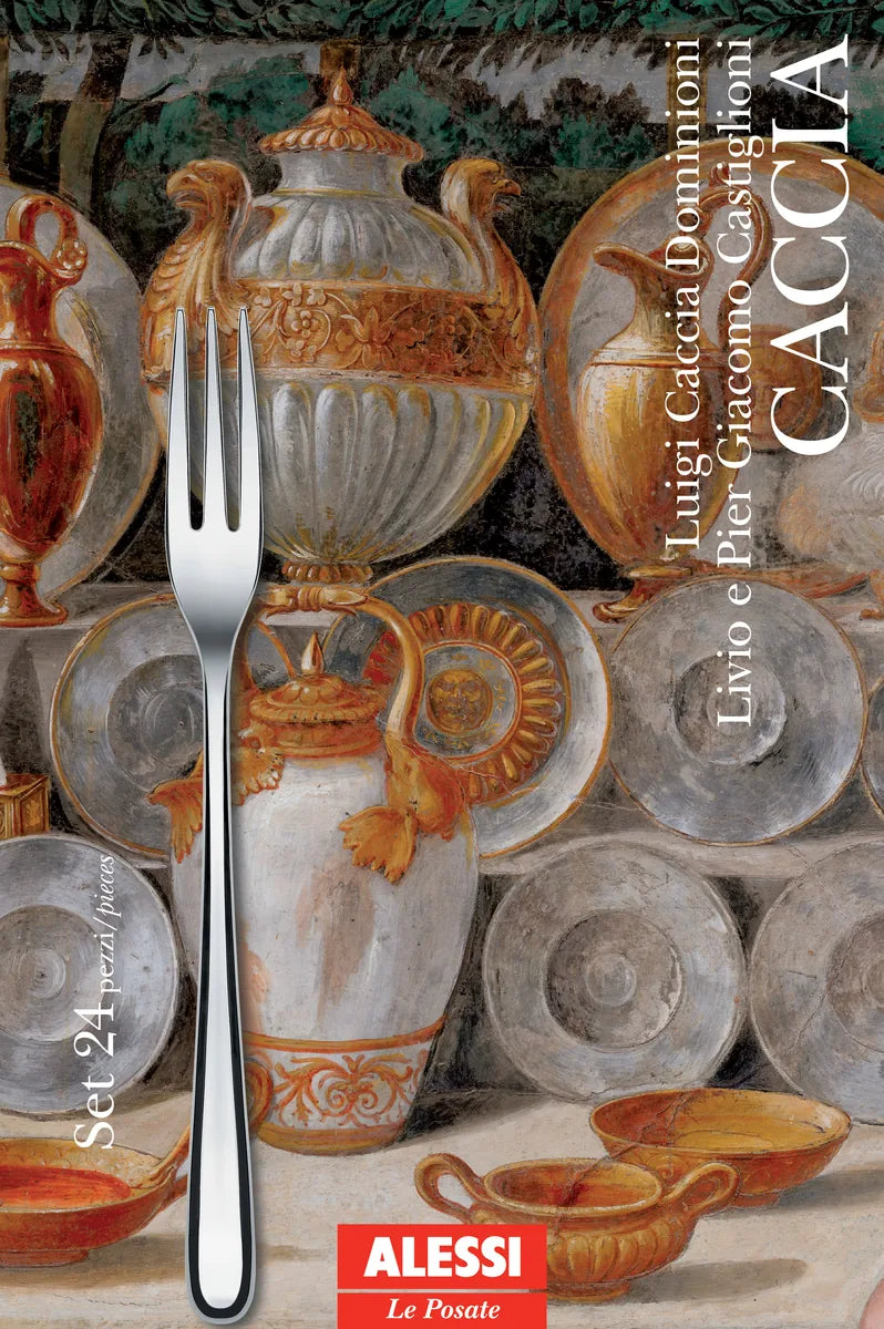 Alessi — Caccia LCD01S24 | Servizio 24 posate in acciaio 18/10 — design italiano Alessi