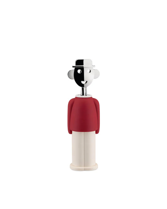 Alessi — AAM23 R | Cavatappi Alessandro M. rosso Mendini — design italiano Alessi