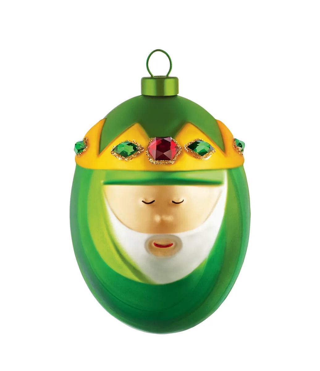 Alessi — Melchiorre AMJ13 9 | Palla di Natale in vetro soffiato dipint — design italiano Alessi