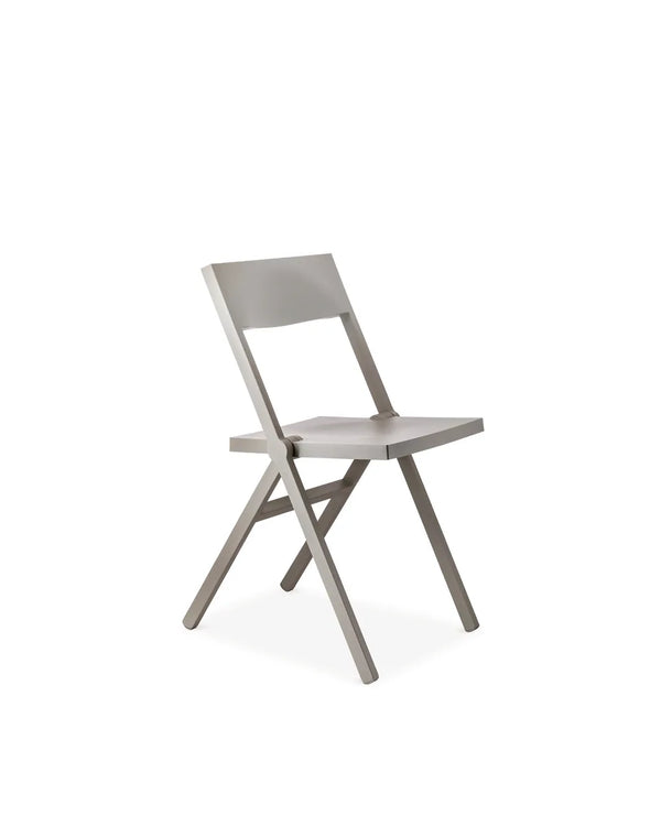 Alessi — Piana ASPN7032 | Sedia pieghevole Chipperfield in PP grigio — Alessi