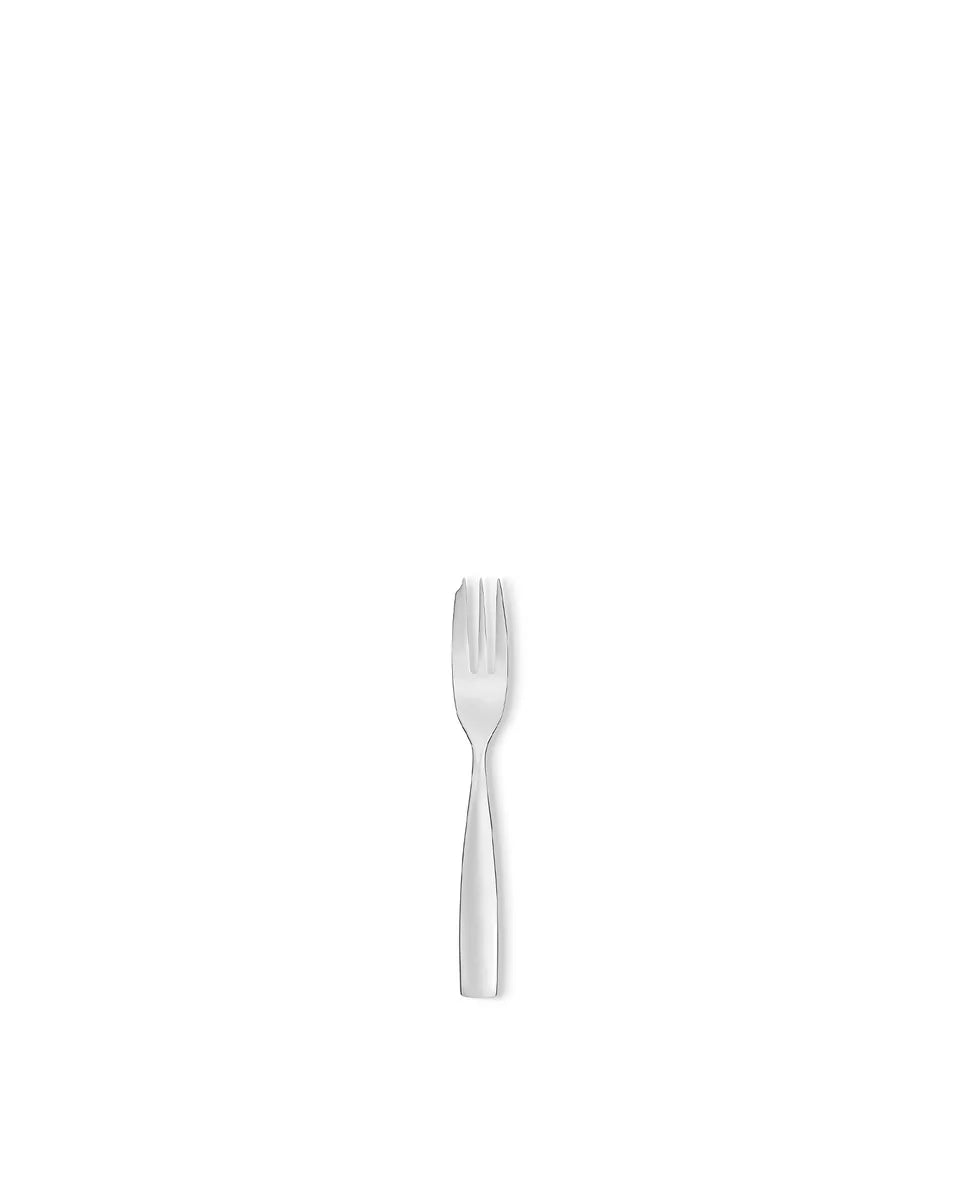 Alessi — Dressed MW03/1 | Forchetta da dolce con decoro a rilievo — design italiano Alessi