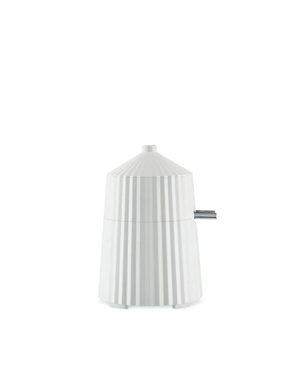 Alessi — Plissé MDL07 W | Spremiagrumi elettrico bianco De Lucchi — design italiano Alessi