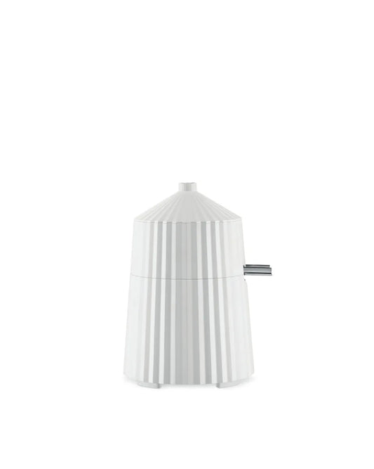 Alessi — Plissé MDL07 W | Spremiagrumi elettrico bianco De Lucchi — design italiano Alessi
