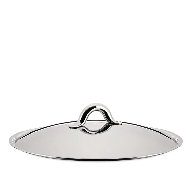Alessi — Mami SG200/28 | Coperchio in acciaio inox 18/10 Ø 28 cm — design italiano Alessi