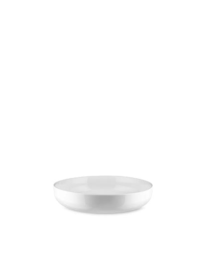 Alessi — Itsumo NF07/2 | Piatto fondo in porcellana bianca — design italiano Alessi
