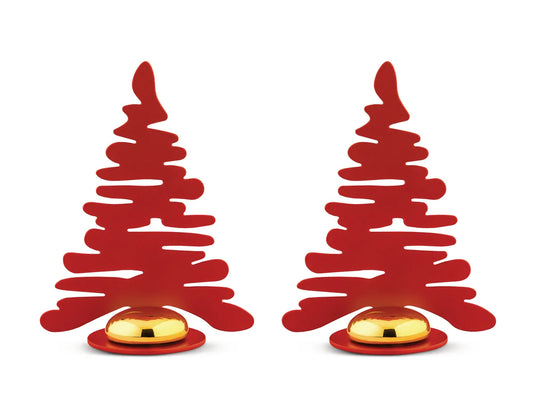 Alessi — Barkplace Tree BM16S2 R | Segnaposto da tavola in acciaio ros — design italiano Alessi
