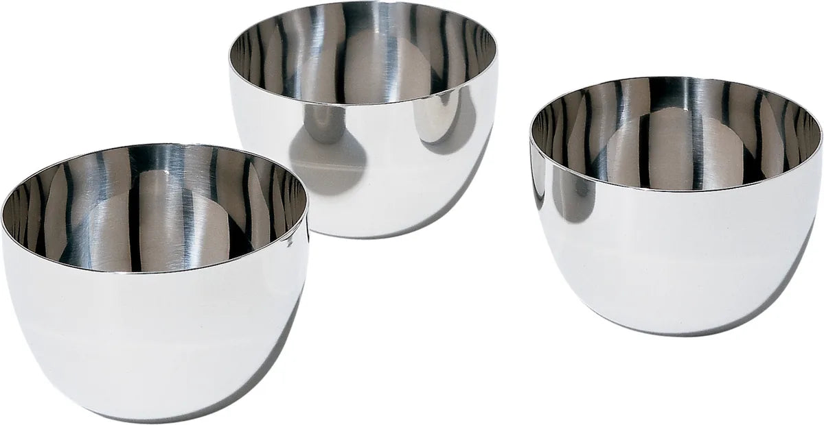 Alessi — Mami SG59 | Set tre ciotole in acciaio inox — design italiano Alessi