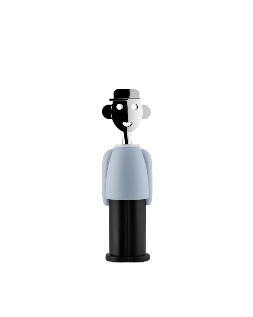 Alessi — Alessandro M. AM23 PB | Cavatappi in resina azzurro — design italiano Alessi