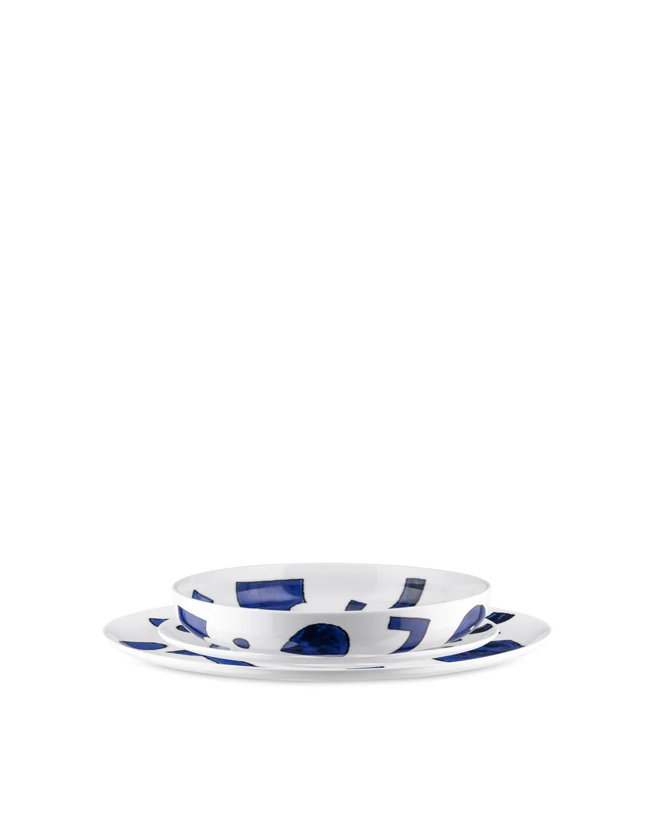 Alessi — Itsumo NF08S12 | Servizio di piatti in porcellana Yunoki — design italiano Alessi