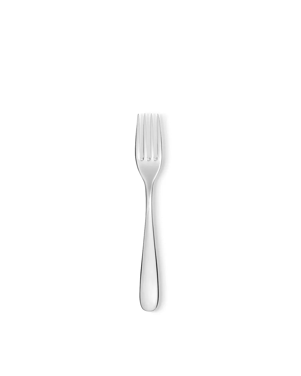 Alessi — Nuovo Milano 5180/12 | Forchetta da servizio Sottsass 18/10 — design italiano Alessi