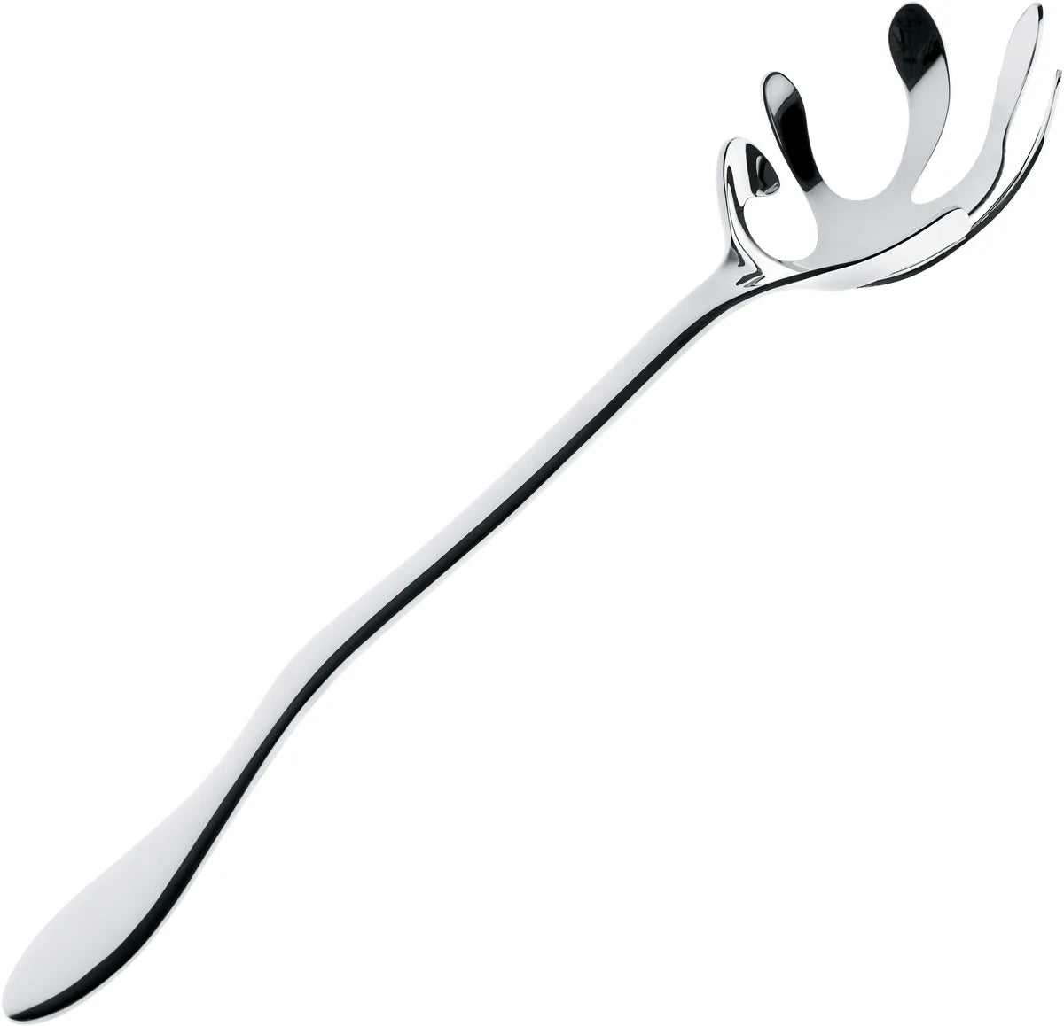 Alessi — Mediterraneo ESI17 | Mestolo spaghetti in acciaio inox — design italiano Alessi