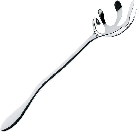 Alessi — Mediterraneo ESI17 | Mestolo spaghetti in acciaio inox — design italiano Alessi