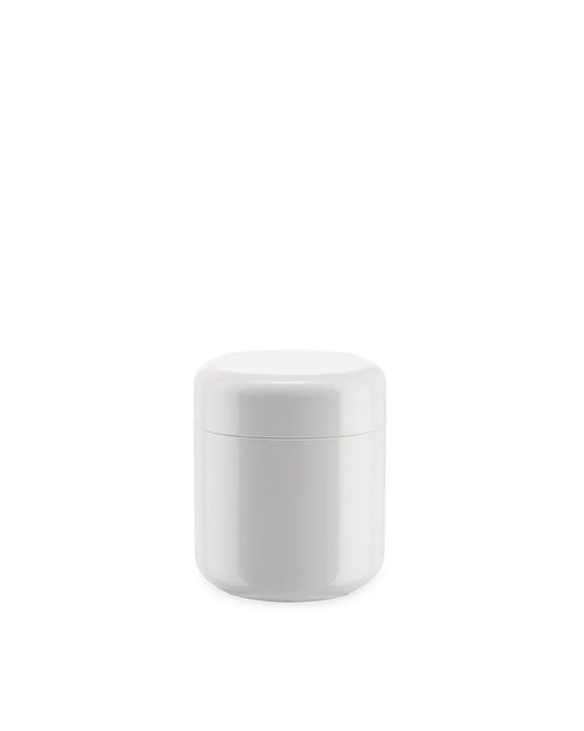 Alessi — Birillo PL09 W | Porta cotton fioc in PMMA bianco — design italiano Alessi