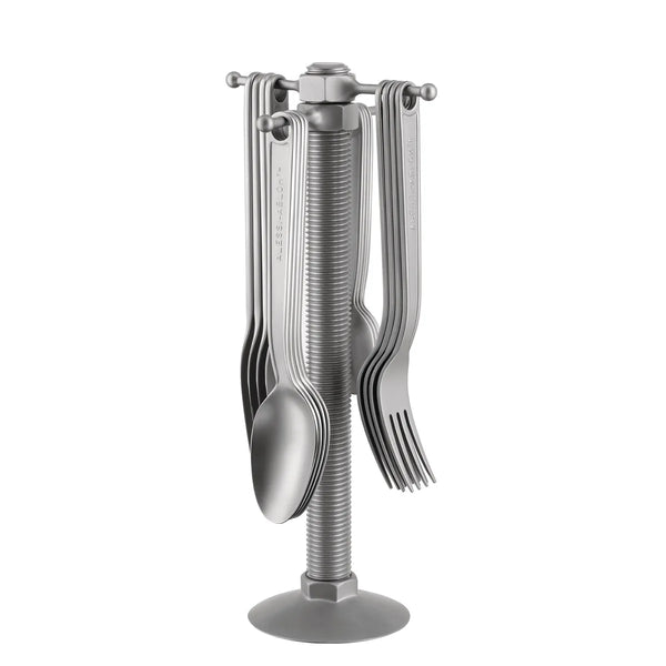 Alessi — VA02 SET | Servizio Posate Virgil Abloh Conversational Object — Alessi