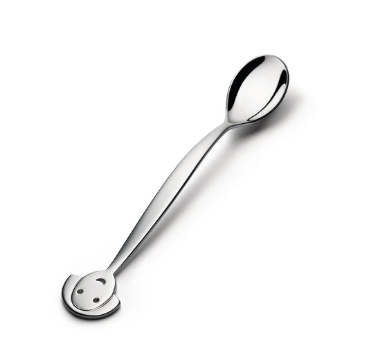 Alessi — Anna Spoon AM19CU | Cucchiaino in acciaio lucido Mendini — design italiano Alessi
