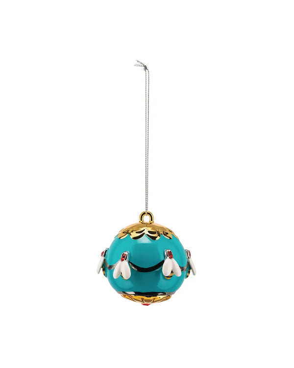Alessi — MJ16 5 | Ape dell'oro, decorazione natalizia in porcellana — Alessi