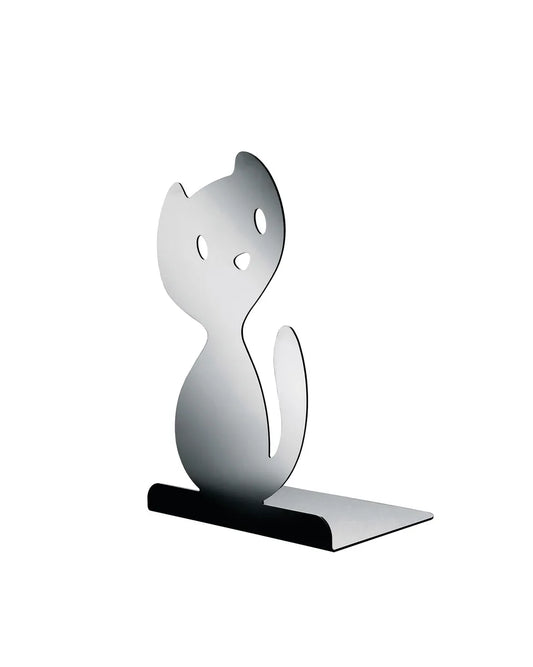 Alessi — Vigo AMMI30 2 | Reggilibri in acciaio inox lucido — design italiano Alessi