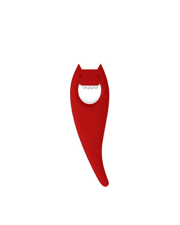 Alessi — Diabolix ABC01 R | Apribottiglie in resina rosso — Alessi