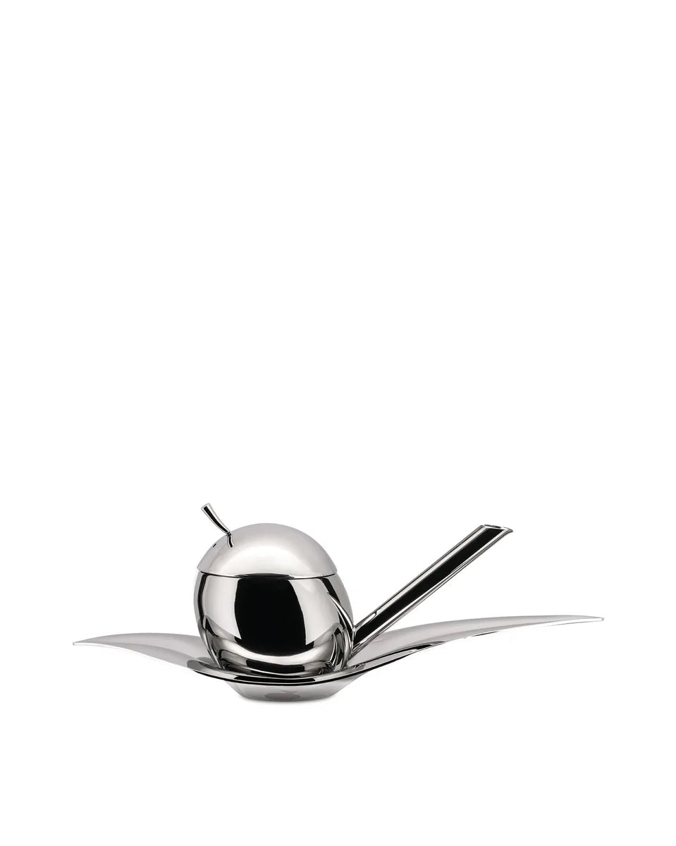 Alessi — Taste-huile PW01 | Degustaolio in acciaio inox lucido — design italiano Alessi