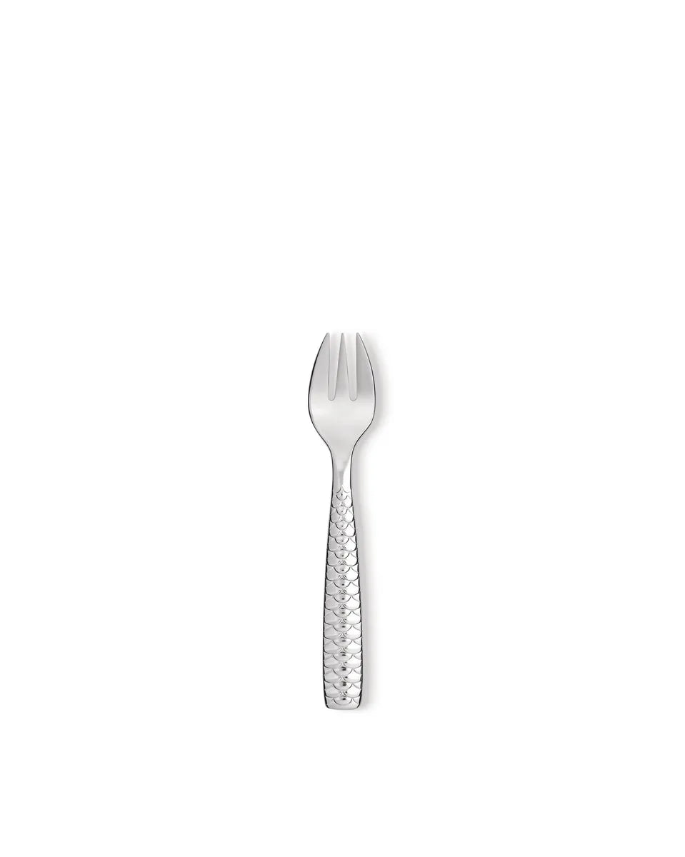 Alessi — Colombina Fish FM23/36S4 | Forchettine ostriche in acciaio 18 — design italiano Alessi