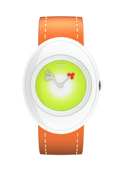 Alessi — Millennium Jr. AL20003 | Orologio da polso resina bianca e ar — design italiano Alessi