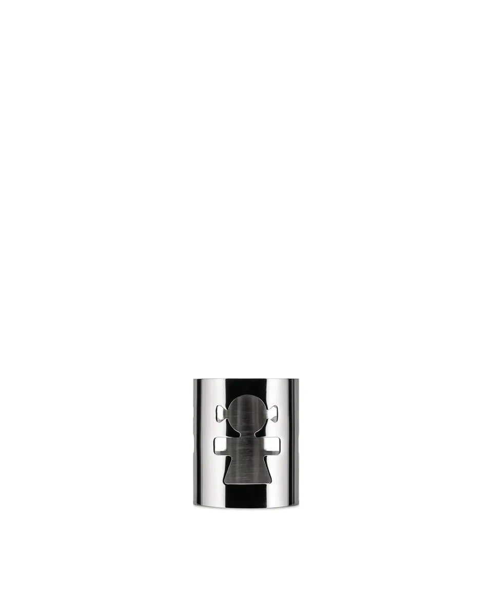 Alessi — Girotondo AKK10 W | Portatovagliolo traforato donna — design italiano Alessi
