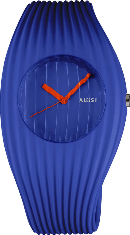 Alessi — Grow Watch AL26001 | Orologio da polso in poliuretano blu — design italiano Alessi