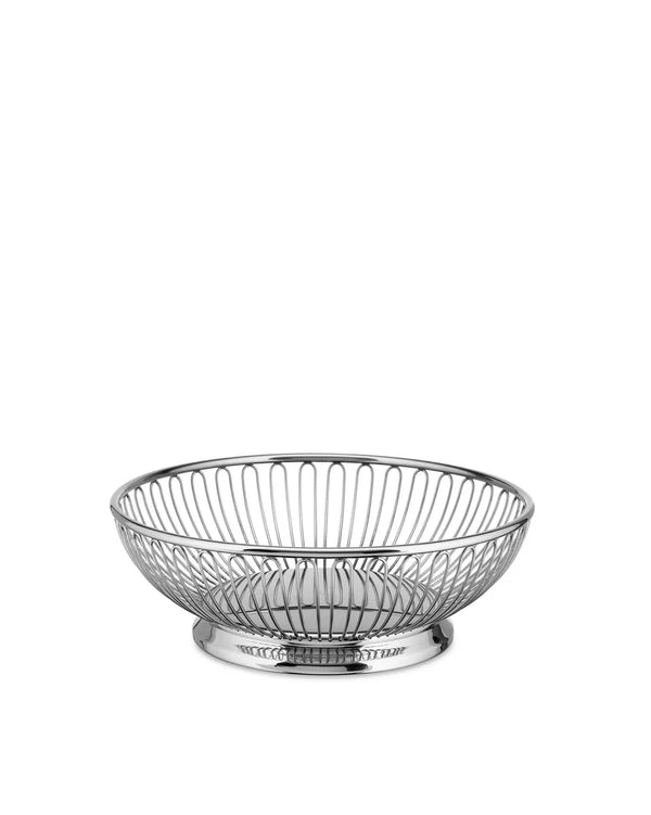 Alessi — 826/20 | Cestino rotondo a filo in acciaio inox — Alessi