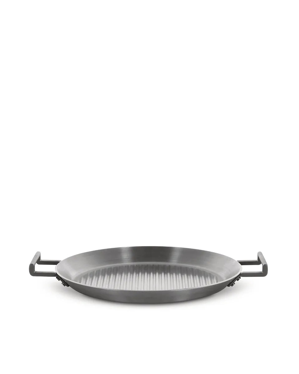 Alessi — Convivio DC304 | Padella grill in trilamina Chipperfield — design italiano Alessi
