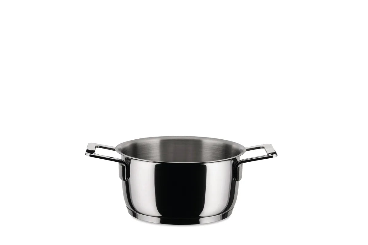 Alessi — Pots&Pans AJM101/16 | Casseruola Jasper Morrison 16 cm — design italiano Alessi