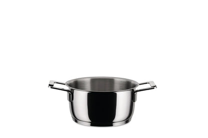 Alessi — Pots&Pans AJM101/16 | Casseruola Jasper Morrison 16 cm — design italiano Alessi