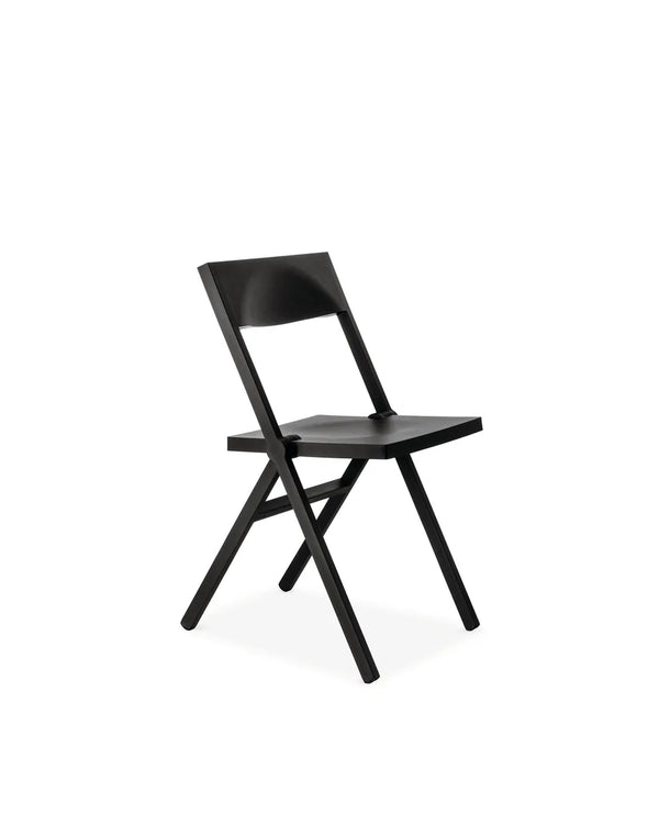 Alessi — Piana ASPN9017 | Sedia pieghevole Chipperfield in PP nero — Alessi