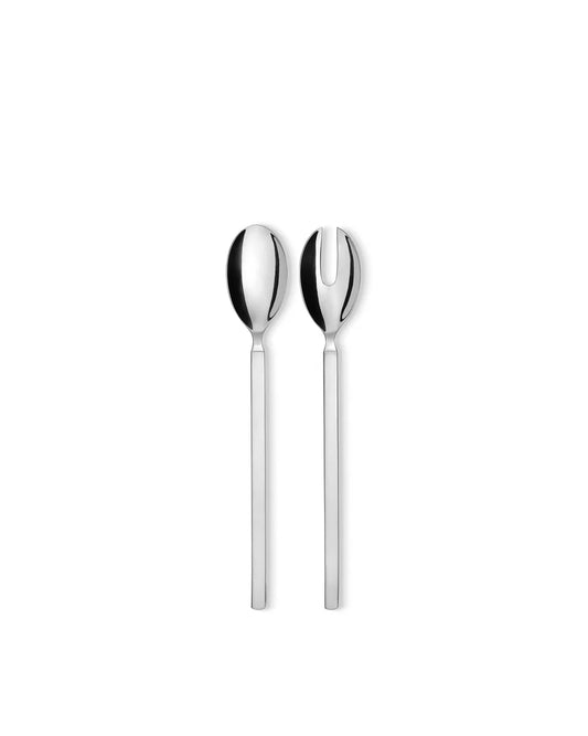 Alessi — Dry 4180/14 | Posate Insalata Castiglioni Acciaio — design italiano Alessi