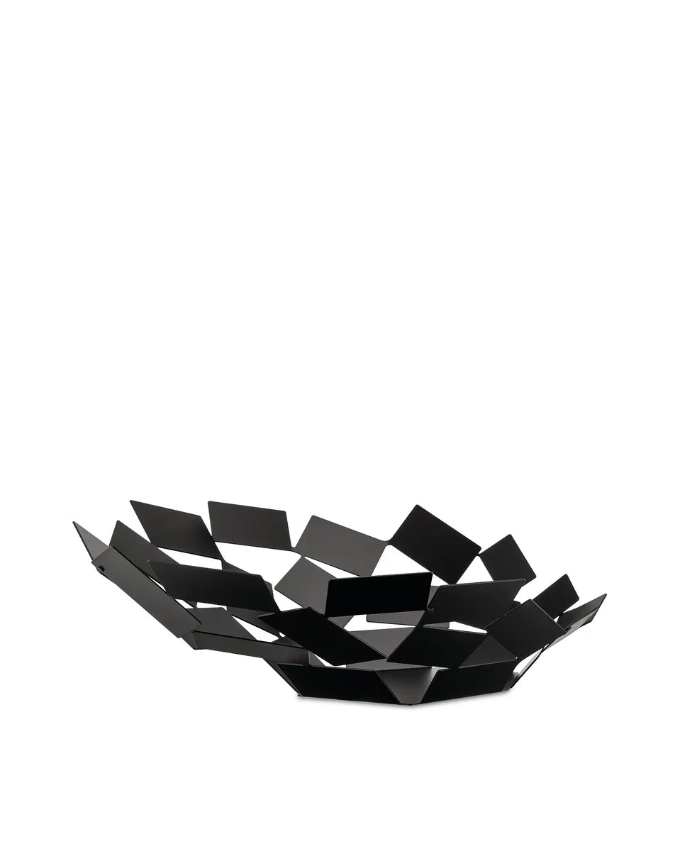 Alessi — La Stanza dello Scirocco MT03 B | Centrotavola nero — design italiano Alessi