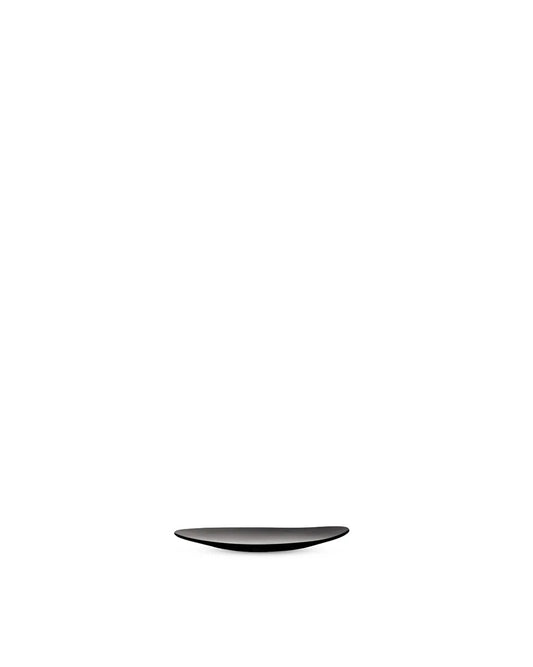 Alessi — Colombina FM10/77 B | Sottotazza in melammina nera — design italiano Alessi