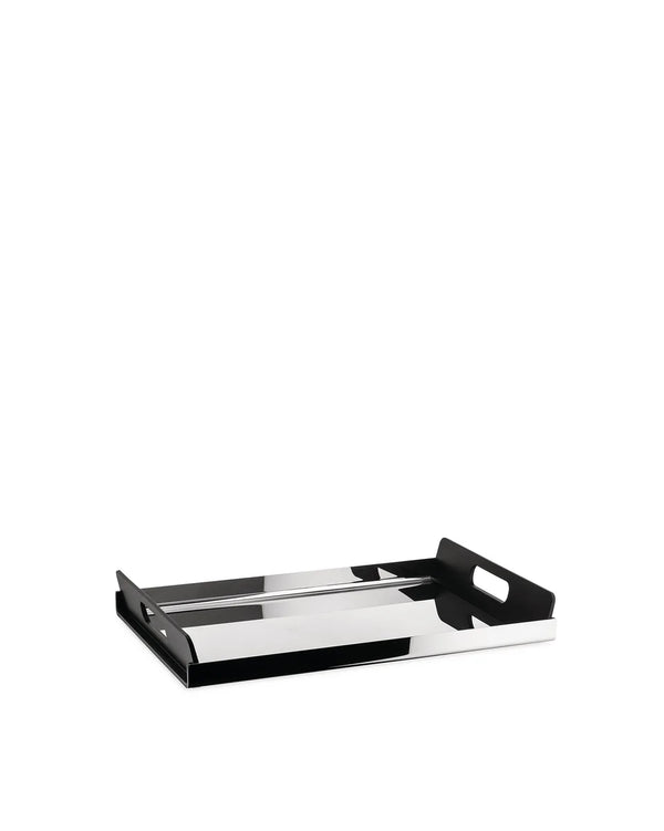 Alessi — Vassily GIA01/45 | Vassoio in acciaio inox e resina — Alessi