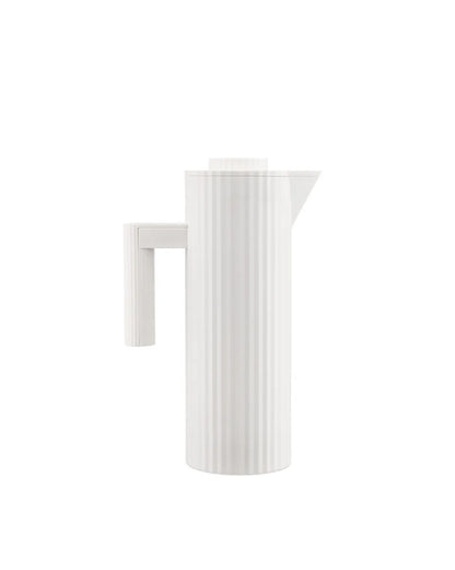 Alessi — Plissé MDL12 W | Caraffa termoisolante bianca De Lucchi — design italiano Alessi